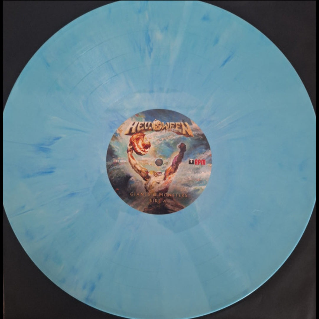 HELLOWEEN : GIANTS & MONSTERS LTD 2LP 180G BLUE VINYL