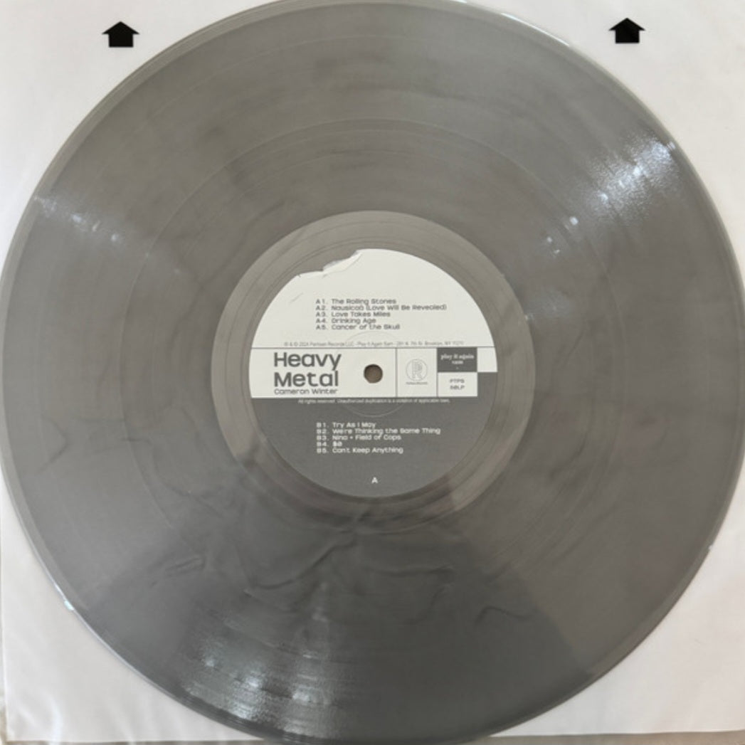 CAMERON WINTER : HEAVY METAL LTD LP 180G SILVER VINYL