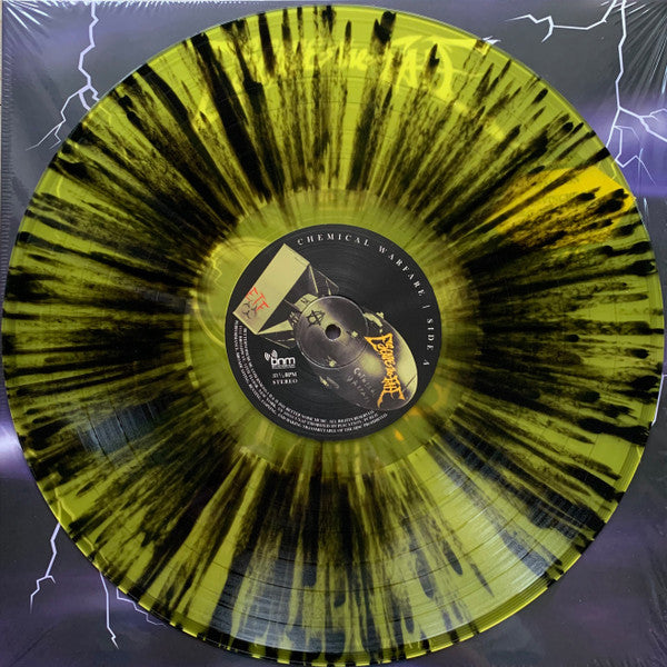 ESCAPE THE FATE : CHEMICAL WARFARE LTD LP 180G BLACK YELLOW SPLATTER VINYL