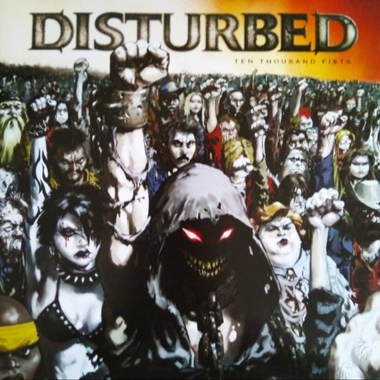 DISTURBED : TEN THOUSAND FISTS LTD 20TH ANNIVERSARY 2LP 180G YELLOW FLAME VINYL