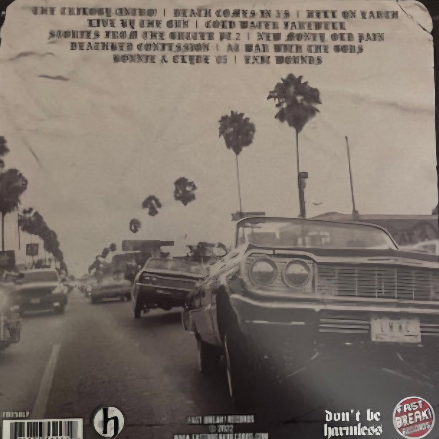 LIONHEART : WELCOME TO THE WEST COAST III LTD LP 180G BLUE WHITE SPLATTER VINYL