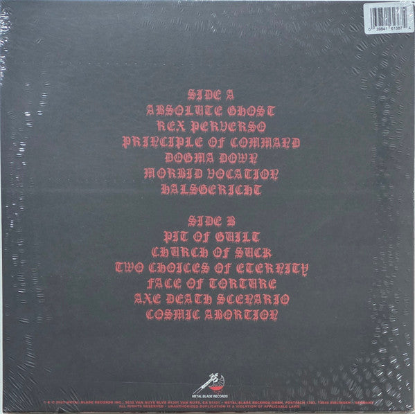 MANTAR : POST APOCALYPTIC DEPRESSION LTD LP PINK VINYL
