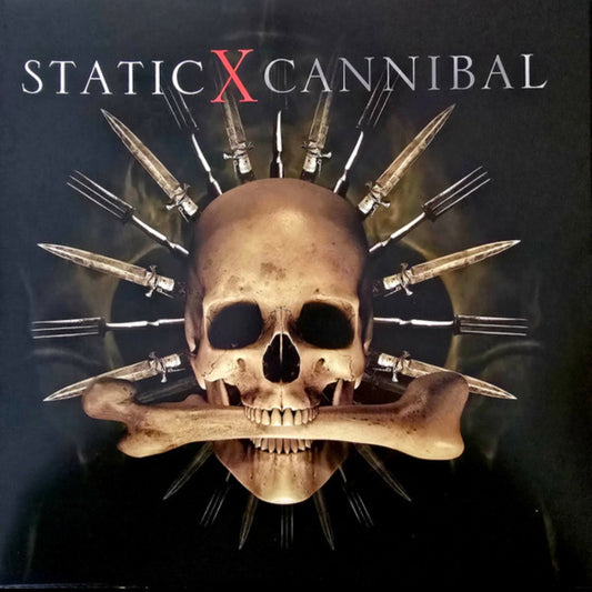 STATIC X : CANNIBAL LTD LP 180G BLOOD & BRONZE SPLATTER VINYL