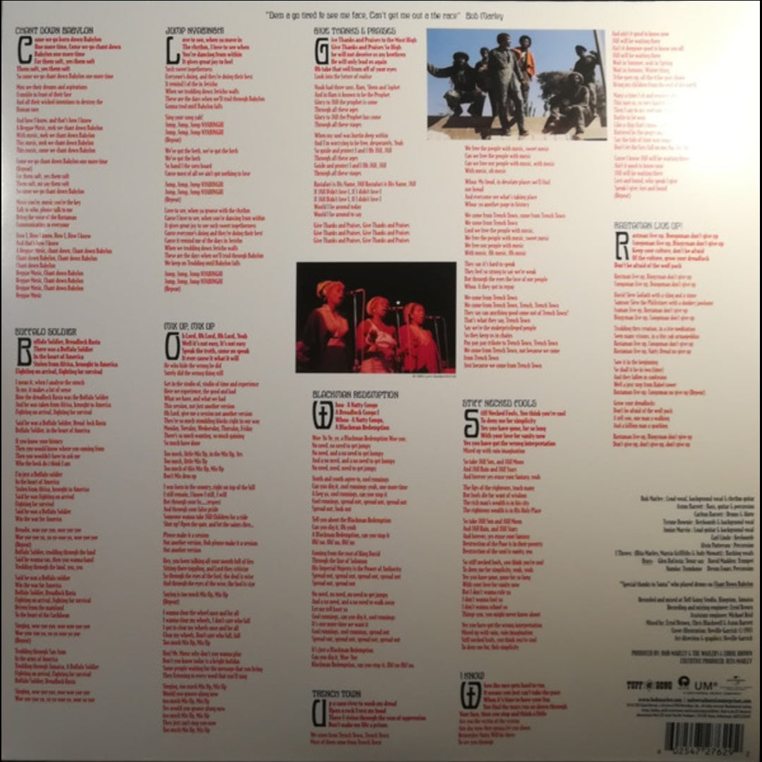 BOB MARLEY & THE WAILERS : CONFRONTATION LP 180G