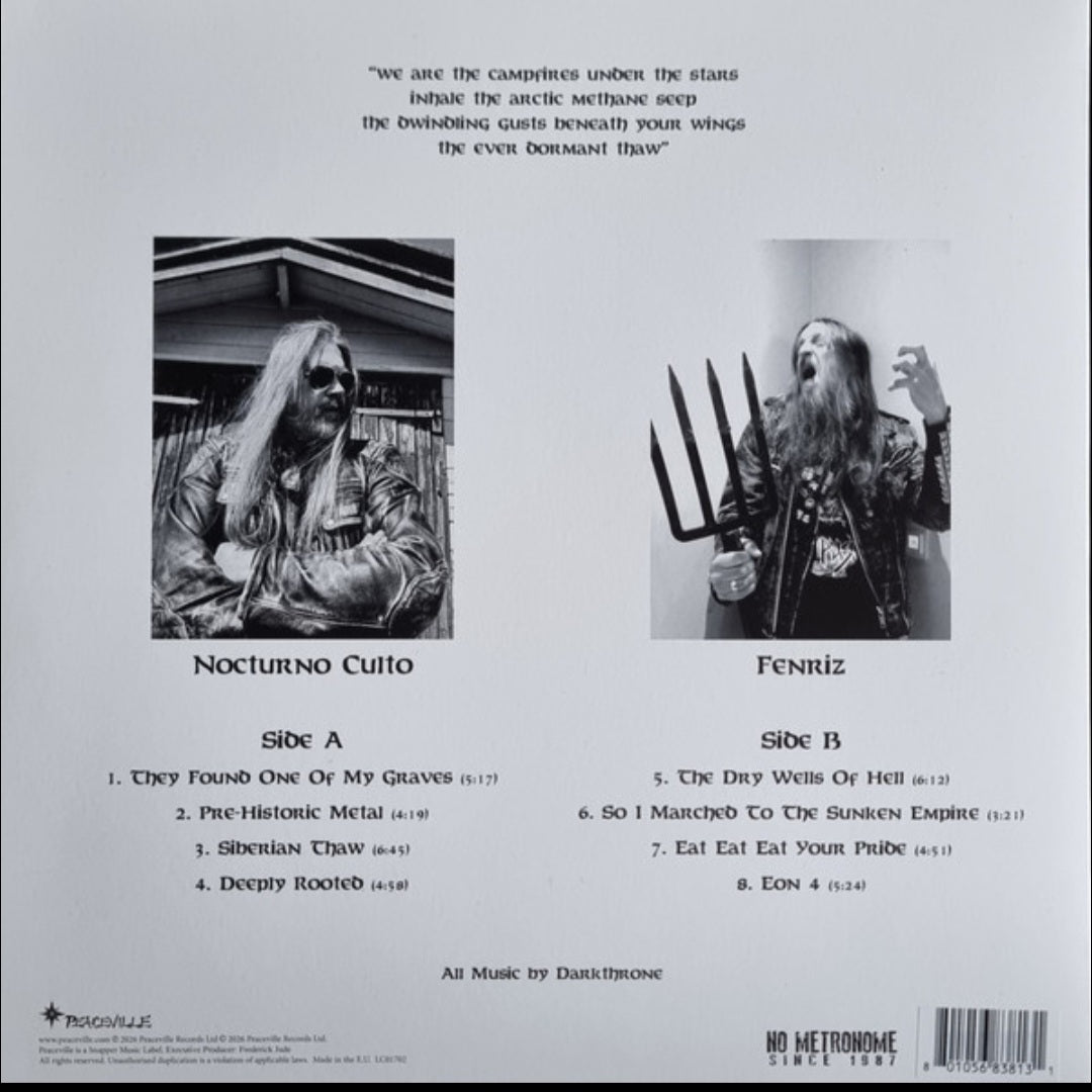 DARKTHRONE : PRE-HISTORIC METAL LP 180G