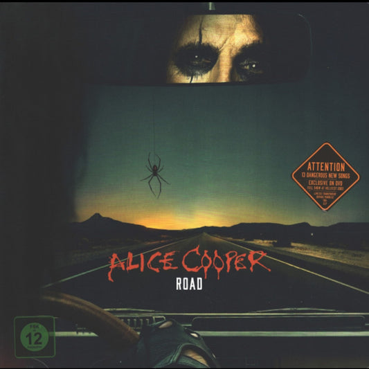 ALICE COOPER : ROAD LTD 2LP 180G ORANGE BLACK TRANSLUCENT MARBLED VINYL