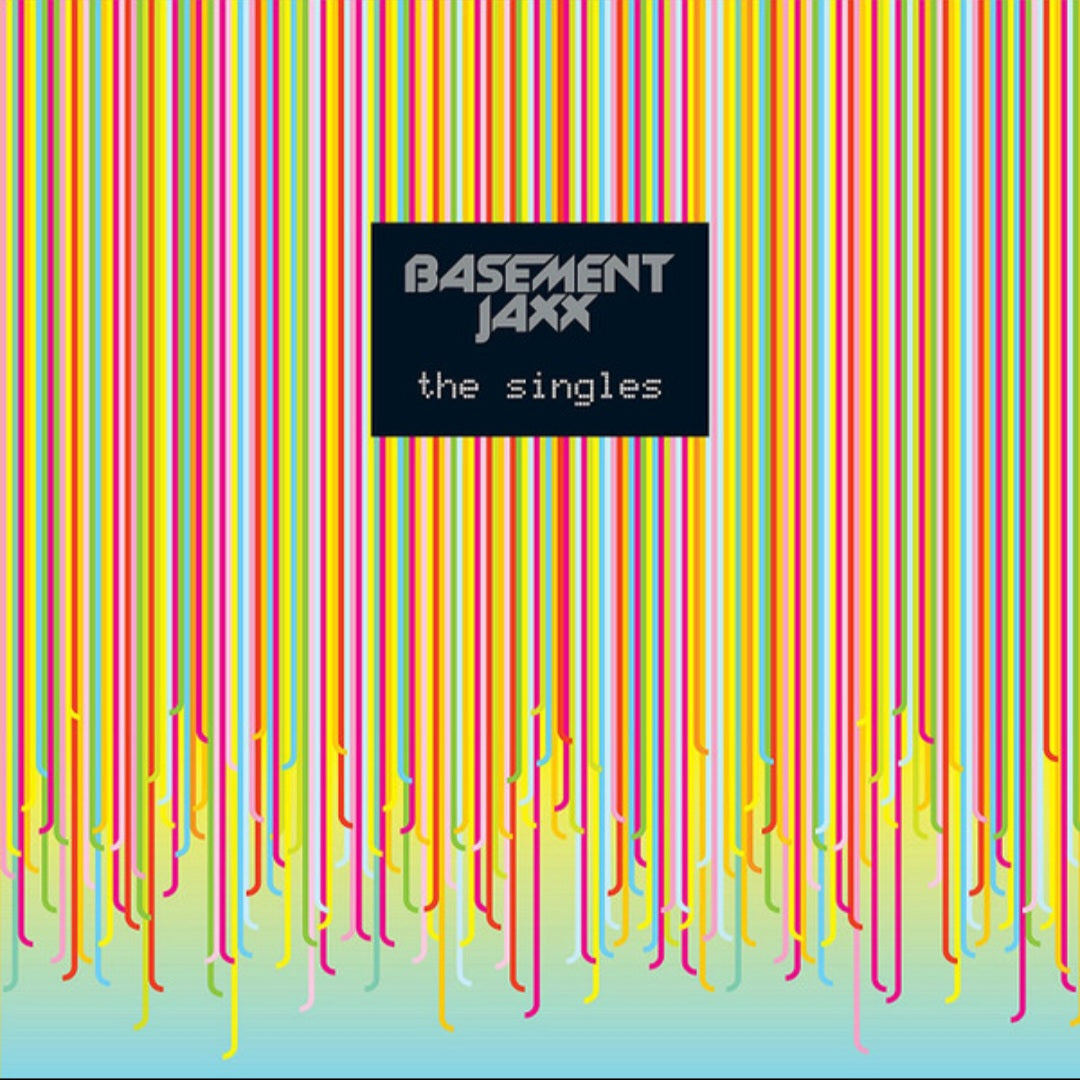 BASEMENT JAXX : THE SINGLES LTD 2LP 180G BLUE YELLOW VINYL