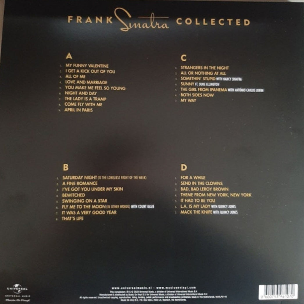 FRANK SINATRA : COLLECTED 2LP 180G
