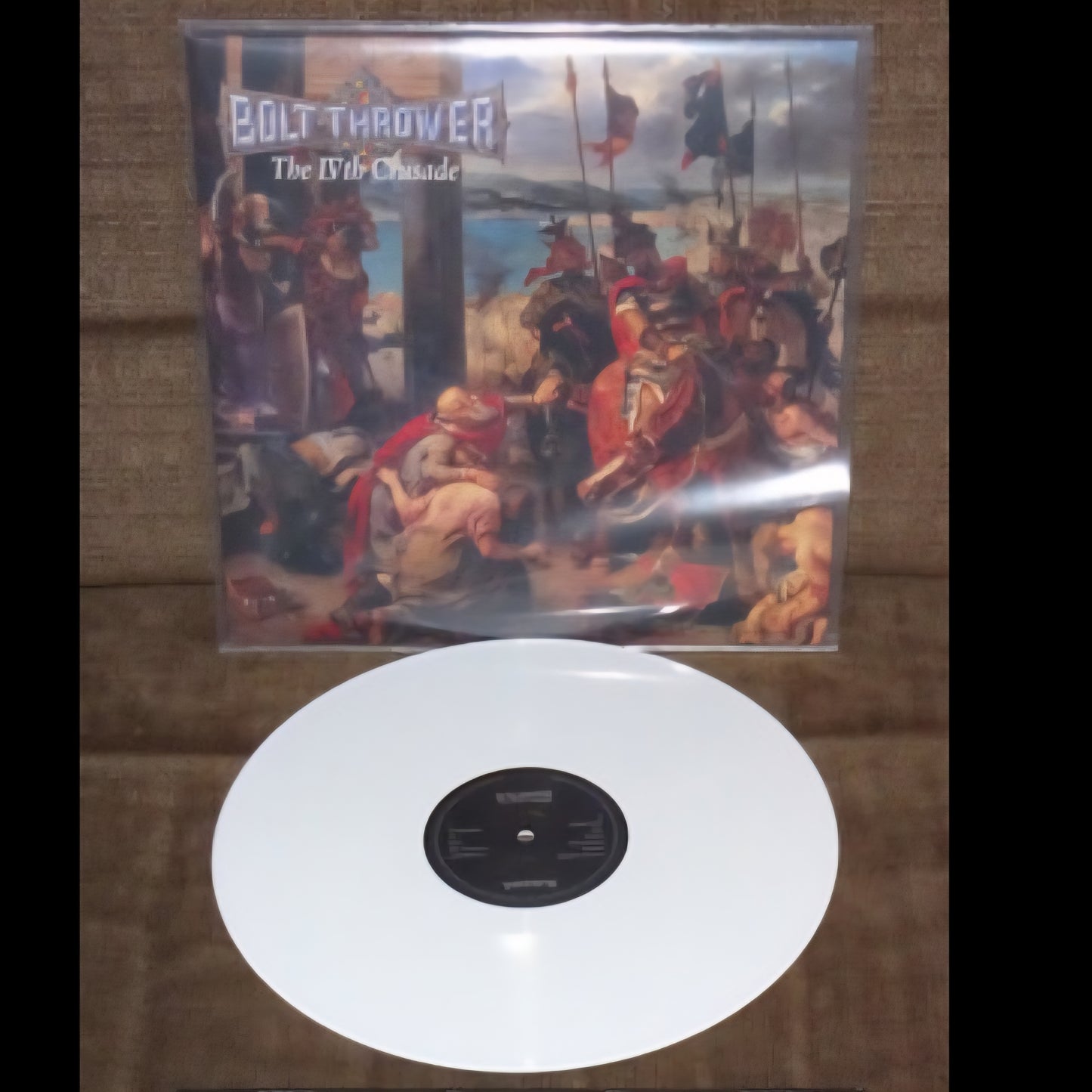 BOLT THROWER : THE IVTH CRUSADE LTD LP 180G WHITE VINYL