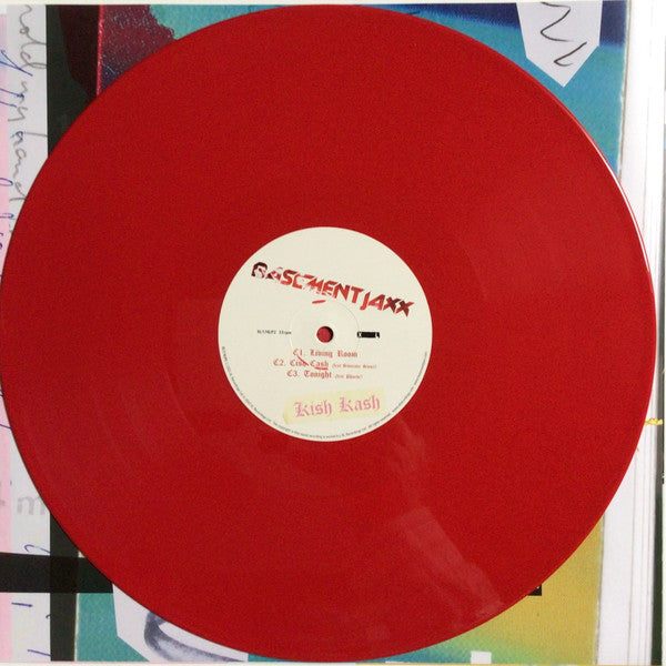 BASEMENT JAXX : KISH KASH LTD 2LP 180G RED WHITE VINYL