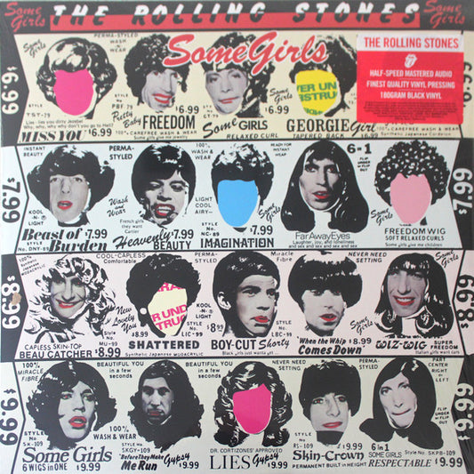 THE ROLLING STONES : SOME GIRLS LP 180G