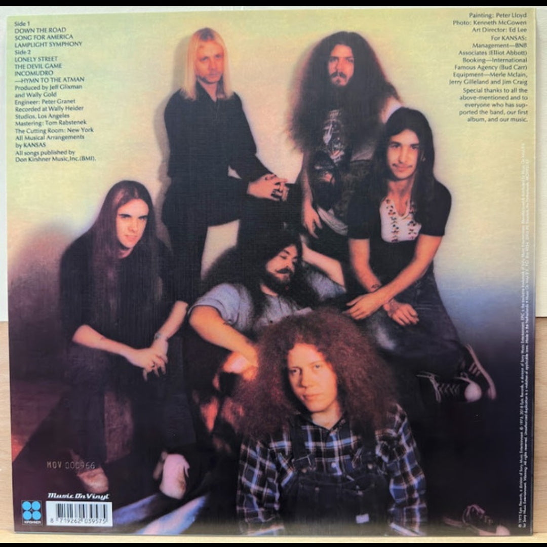 KANSAS : SONG FOR AMERICA LTD NUM 50TH ANNIVERSARY LP 180G RED VINYL