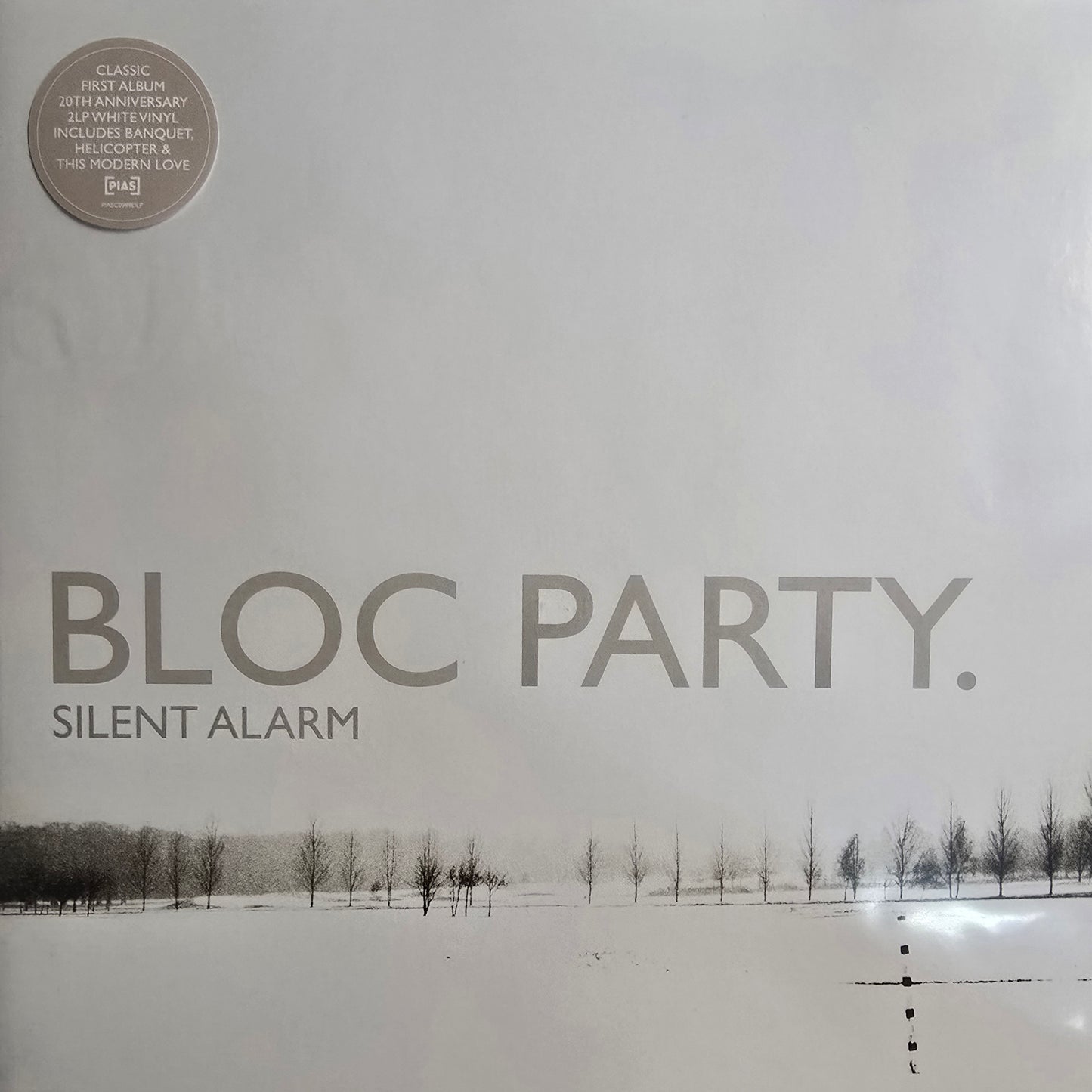 BLOC PARTY : SILENT ALARM LTD 20TH ANNIVERSARY 2LP 180G WHITE VINYL