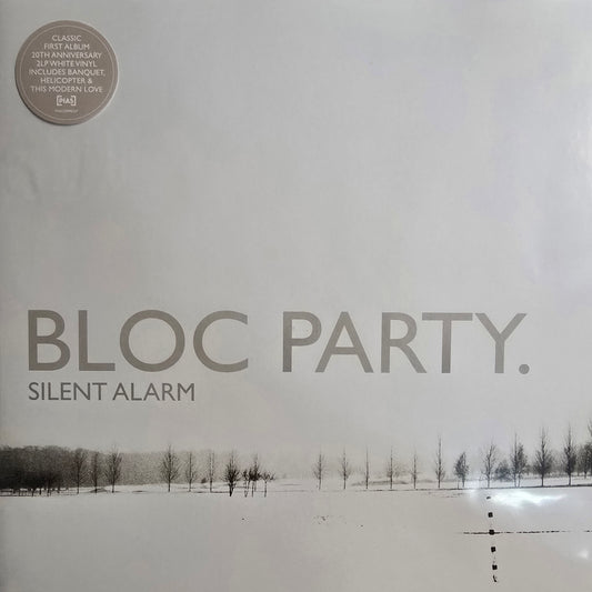 BLOC PARTY : SILENT ALARM LTD 20TH ANNIVERSARY 2LP 180G WHITE VINYL