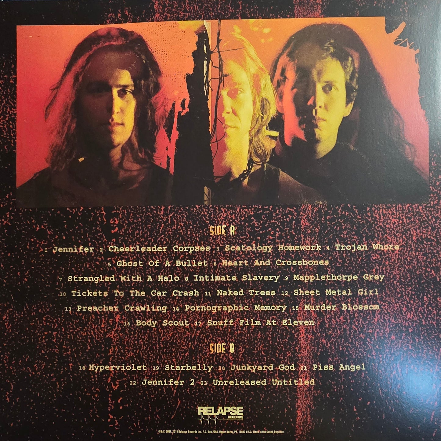 PIG DESTROYER : PROWLER IN THE YARD LTD LP 180G CUSTOM RIPPLE VINYL