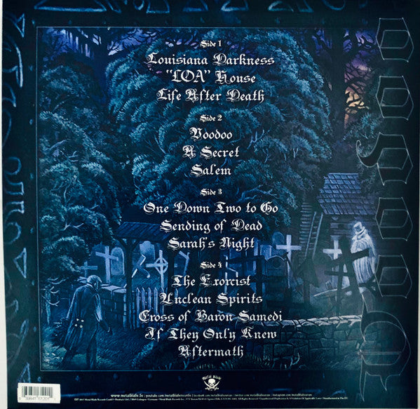 KING DIAMOND : VOODOO LTD 2LP 180G NIGHT BLUE PEARL VINYL INC POSTER