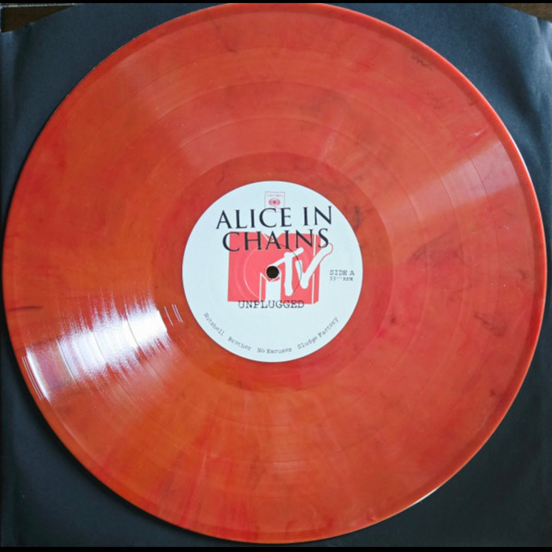 ALICE IN CHAINS : MTV UNPLUGGED LTD 2LP 180G ORANGE VINYL UNOFFICIAL