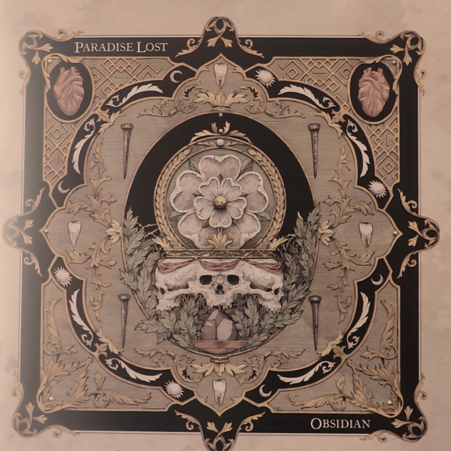 PARADISE LOST : OBSIDIAN LTD LP 180G GOLD VINYL