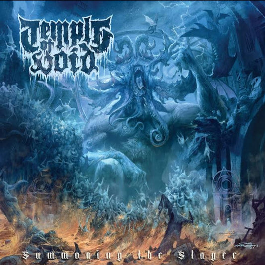 TEMPLE OF VOID : SUMMONING THE SLAYER LP 180G ORANGE VINYL