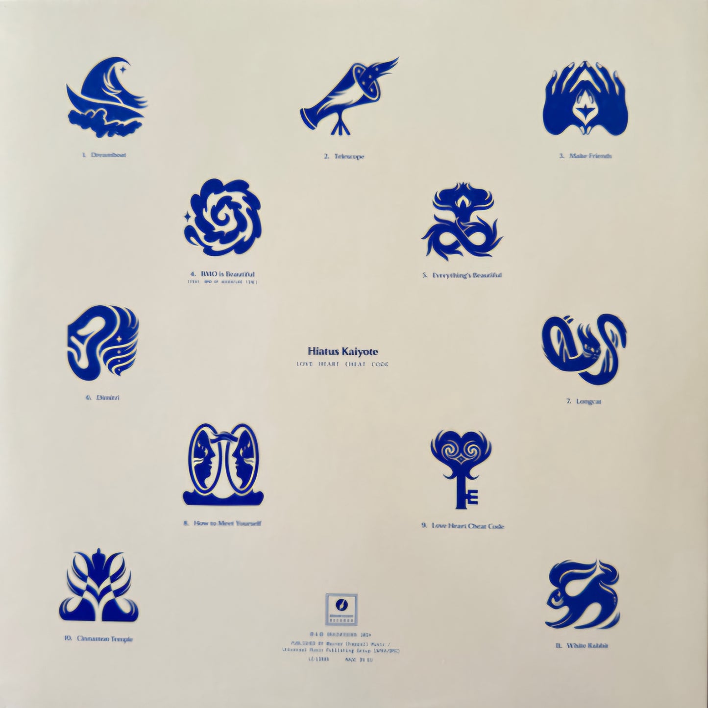 HIATUS KAIYOTE : LOVE HEART CHEAT CODE LTD LP BLUE VINYL