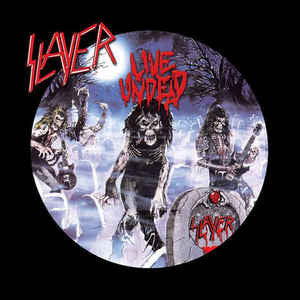 SLAYER : LIVE UNDEAD LTD LP 180G BLUE BLACK SPLIT VINYL