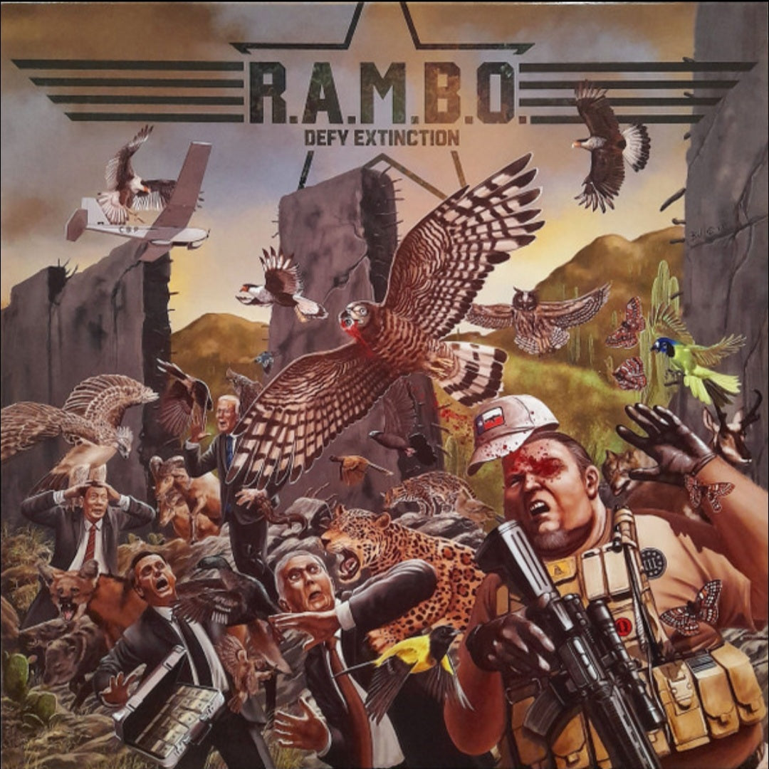 RAMBO : DEFY EXTINCTION LTD LP 180G NEON YELLOW VINYL