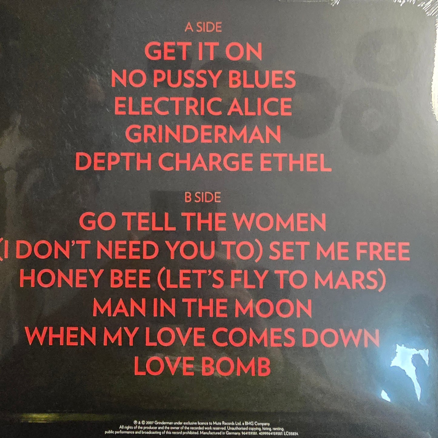 GRINDERMAN : GRINDERMAN LP 180G