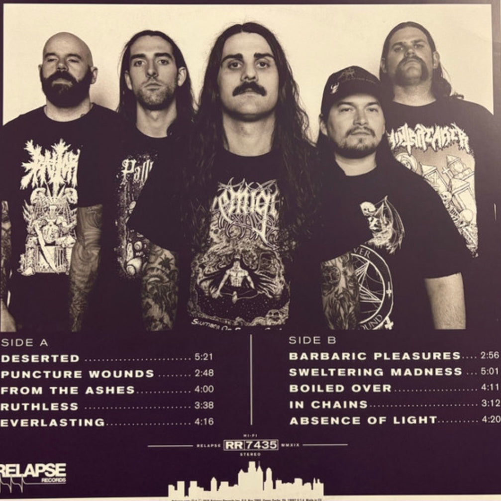 GATECREEPER : DESERTED LTD LP 180G CUSTOM MARBLED VINYL