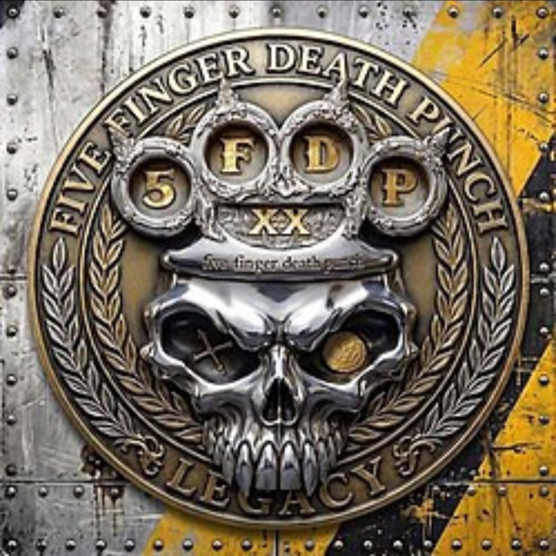 FIVE FINGER DEATH PUNCH : LEGACY LTD LP 180G CLEAR VINYL