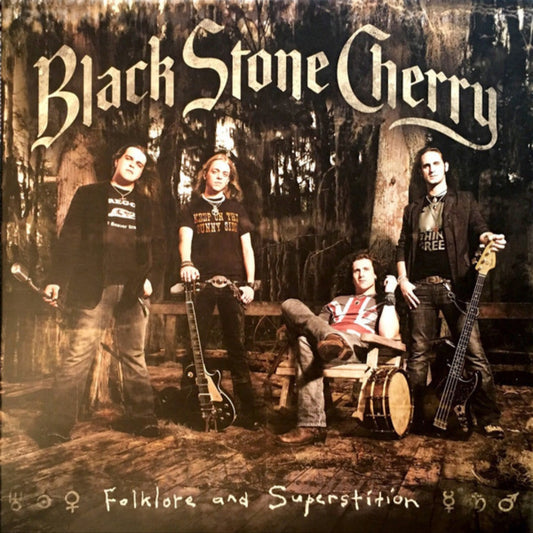 BLACK STONE CHERRY : FOLKLORE AND SUPERSTITION LTD NUMBERED 2LP 180G GREEN VINYL