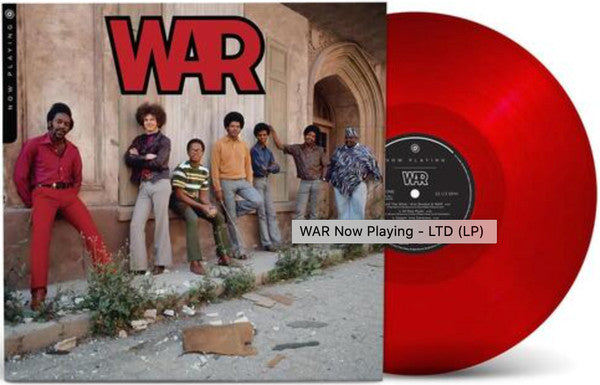 WAR : NOW PLAYING LTD LP 180G RED VINYL