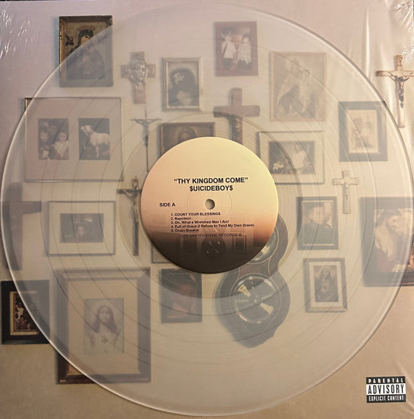 SUICIDEBOYS : THY KINGDOM COME LTD LP 180G NATURAL CLEAR VINYL