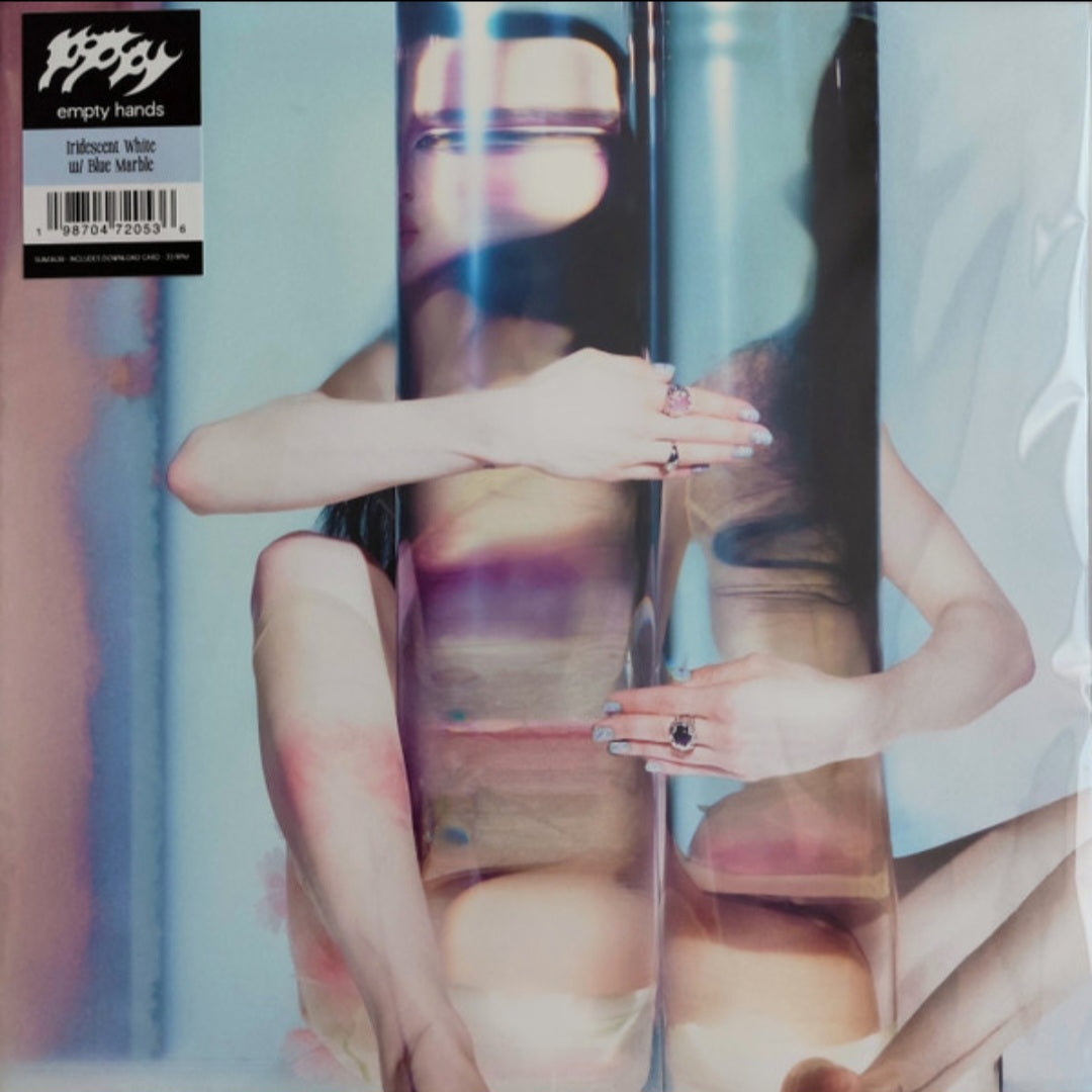 POPPY : EMPTY HANDS LTD LP 180G IRIDESCENT WHITE BLUE MARBLE VINYL