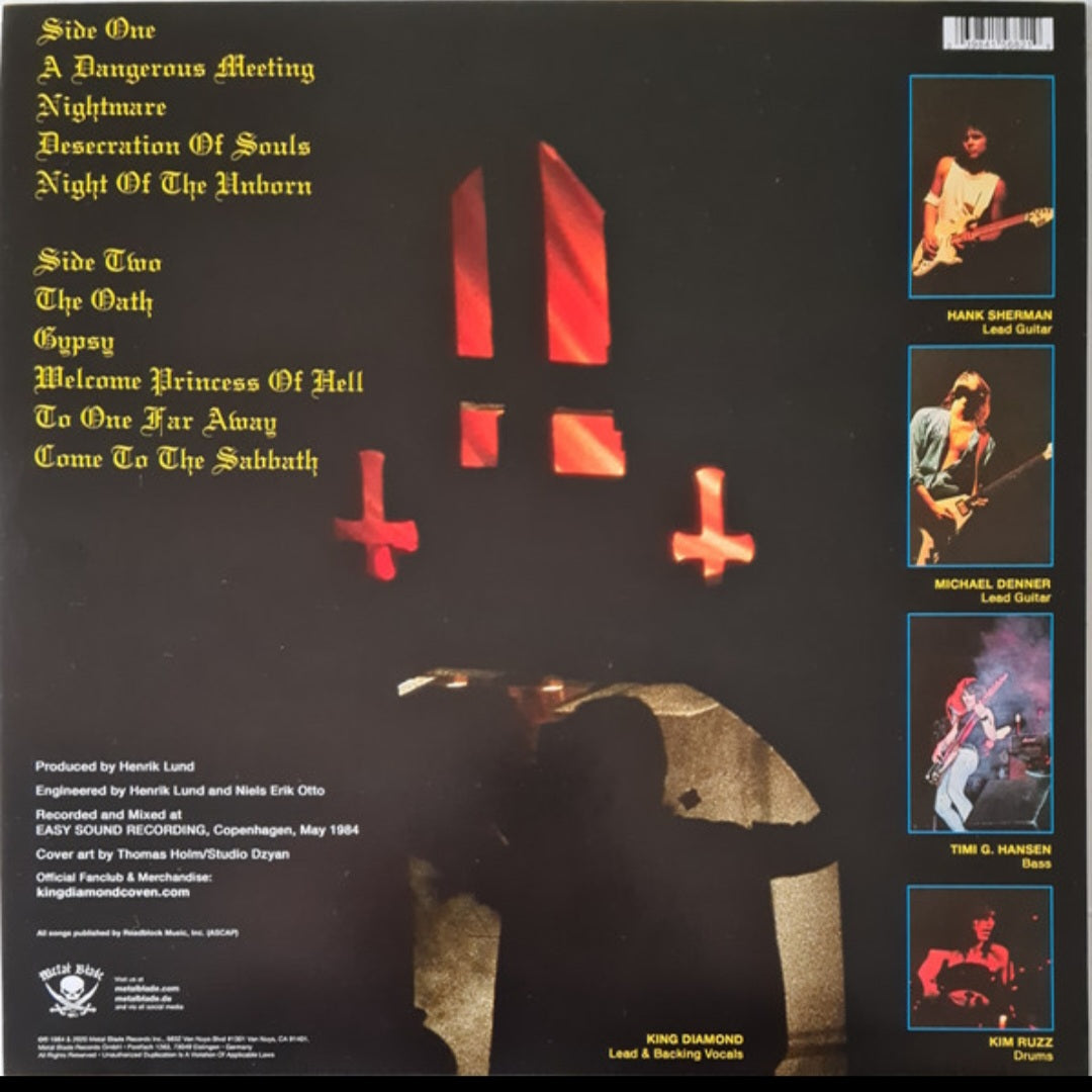 MERCYFUL FATE : DONT BREAK THE OATH LTD LP 180G WHITE VINYL
