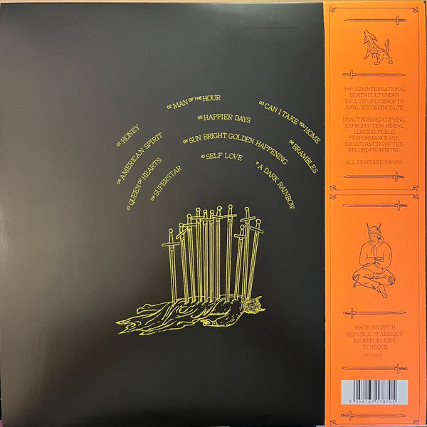 FRANK CARTER AND THE RATTLESNAKES : DARK RAINBOW LTD LP 180G OCRE WHITE YOLK VINYL