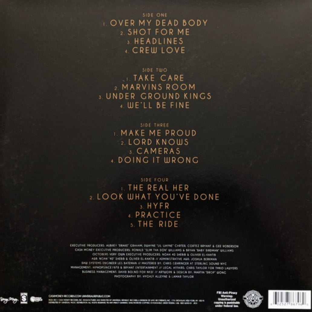 DRAKE : TAKE CARE 2LP 180G