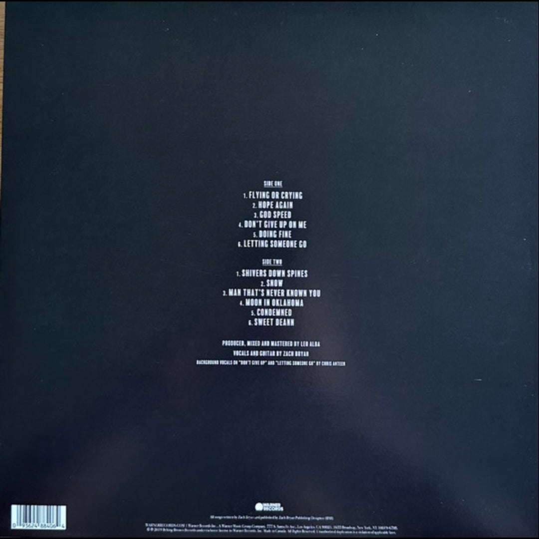 ZACH BRYAN : DEANN LP 180G
