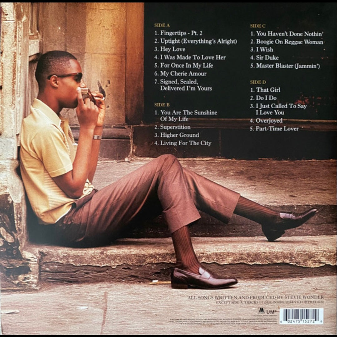 STEVIE WONDER : THE DEFINITIVE COLLECTION 2LP 180G