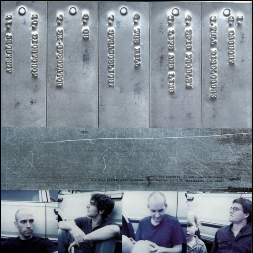FUGAZI : THE ARGUMENT LTD LP 180G BLUE MARBLED VINYL