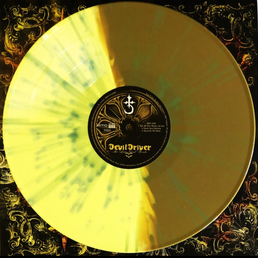 DEVILDRIVER : THE LAST KIND WORDS LTD 2LP 180G HALF HALF SPLATTER VINYL