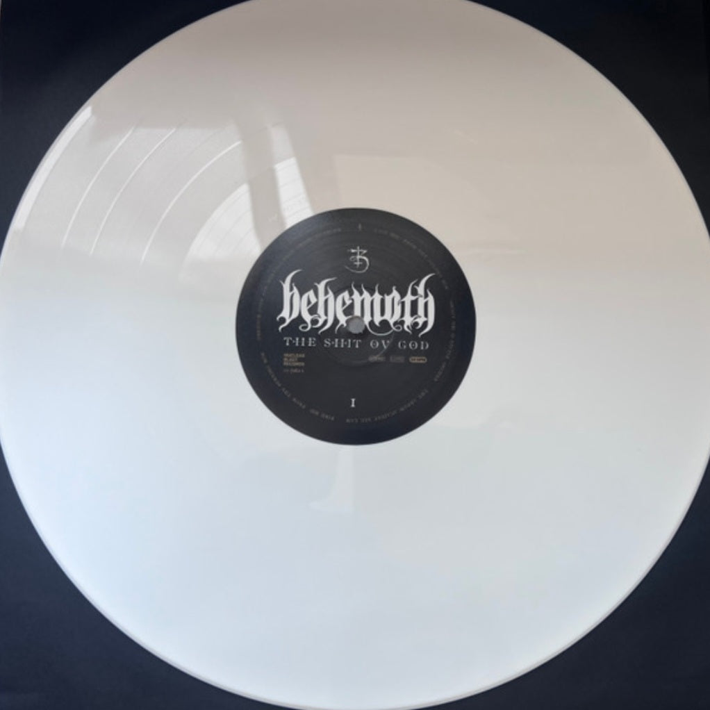 BEHEMOTH : THE SHIT OV GOD LTD LP 180G WHITE VINYL
