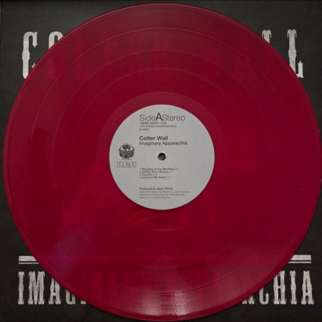 COLTER WALL : IMAGINARY APPALACHIA LTD LP 180G RED VINYL