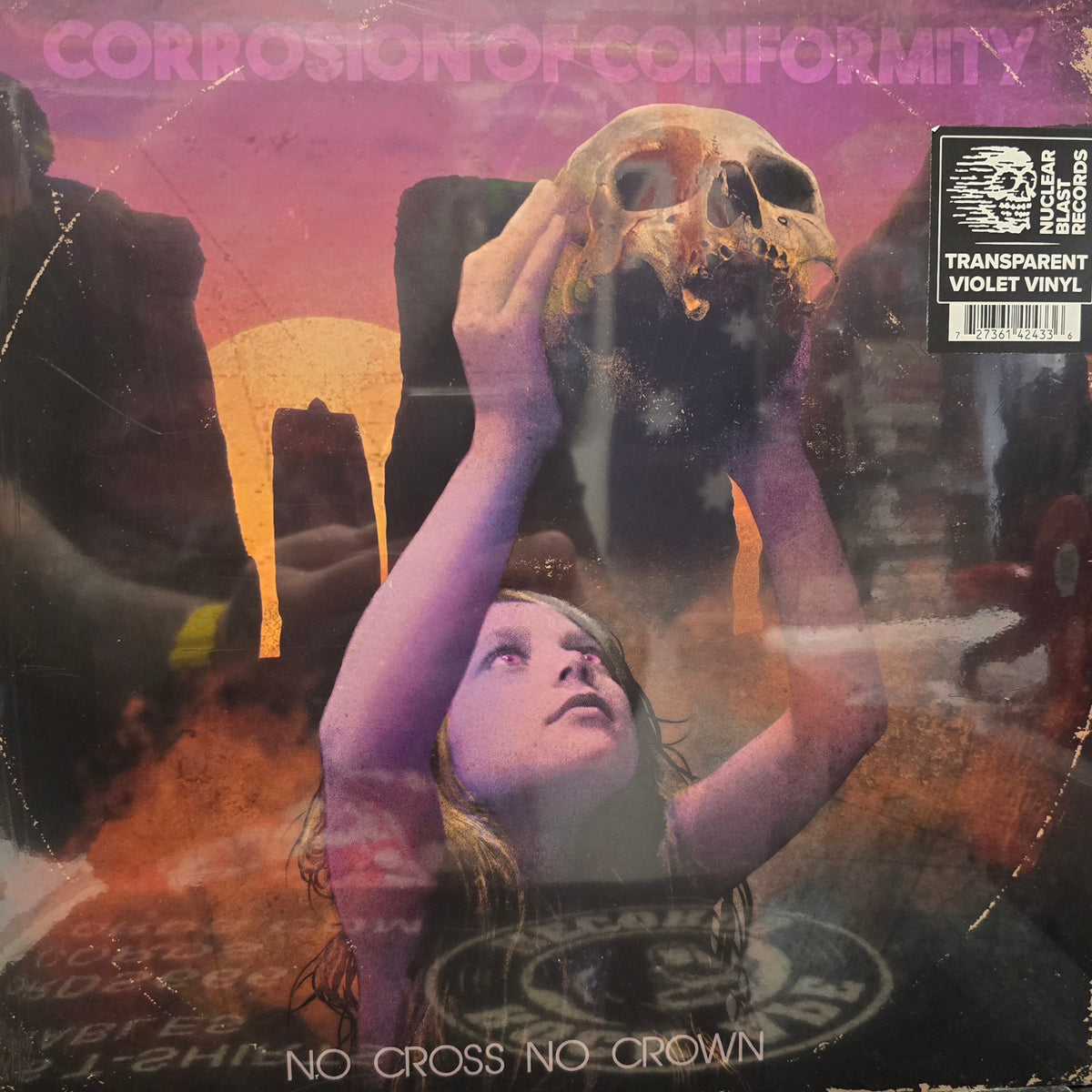CORROSION OF CONFORMITY : NO CROSS NO CROWN LTD 2LP VIOLET VINYL