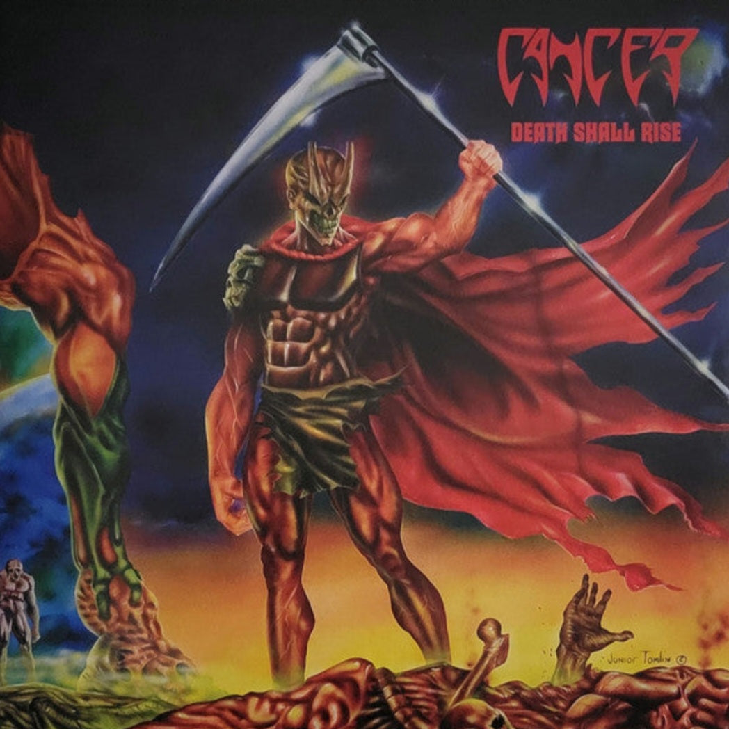 CANCER : DEATH SHALL RISE LTD LP 180G GREEN BLUE GALAXY VINYL