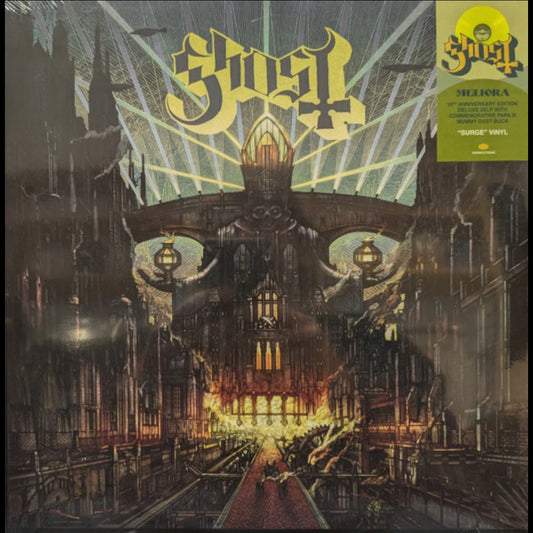 GHOST : MELIORA LTD 10TH ANNIVERSARY 2LP 180G GREEN SMOKE VINYL