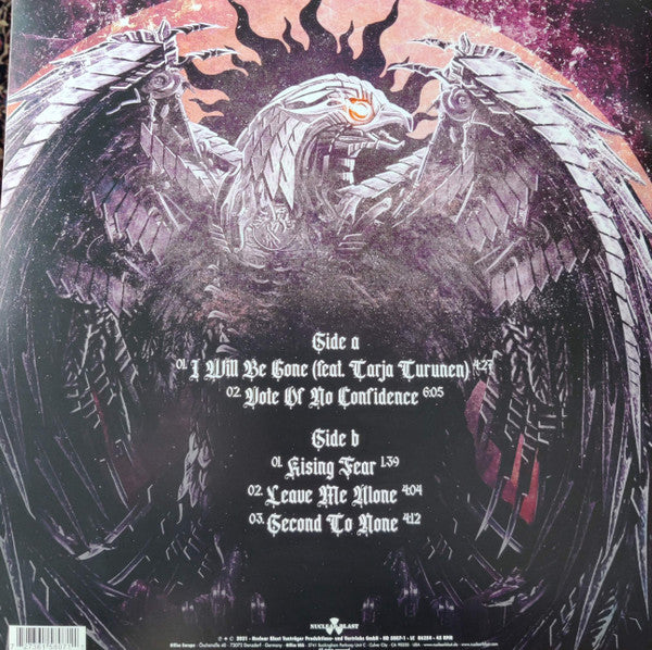 PRIMAL FEAR FEAT. TARJA : I WILL BE GONE 180G VINYL 12" MAXI SINGLE