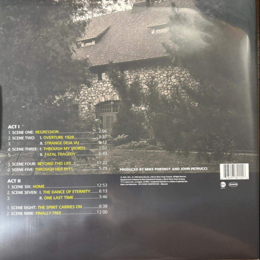 DREAM THEATER : METROPOLIS PT 2 - SCENES FROM A MEMORY LTD 2LP 180G CLEAR VINYL