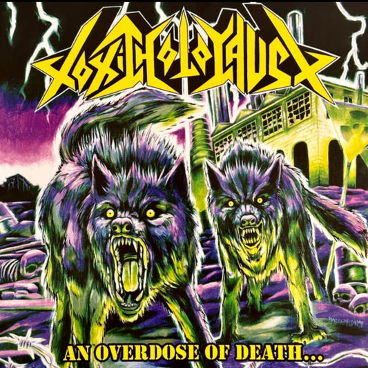 TOXIC HOLOCAUST : AN OVERDOSE OF DEATH LTD LP 180G BLACK YELLOW VINYL