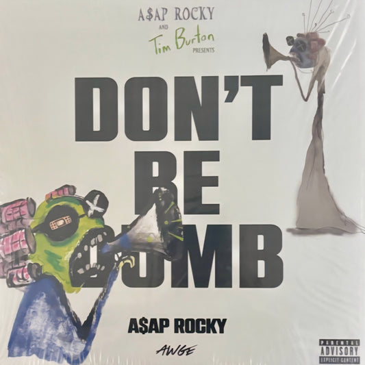 ASAP ROCKY : DONT BE DUMB LTD 2LP 180G BLACK & WHITE VINYL