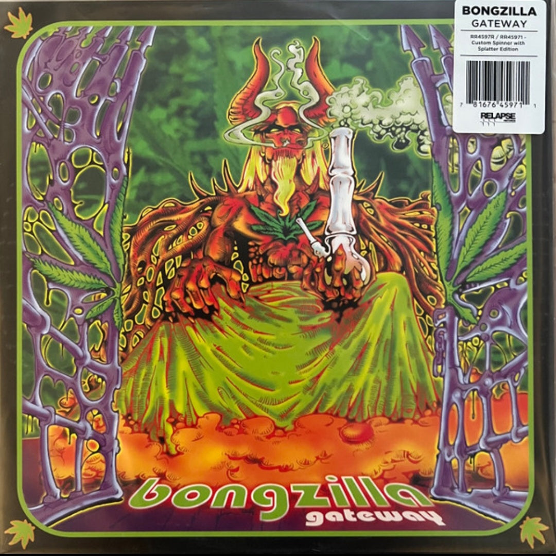 BONGZILLA : GATEWAY LTD LP 180G GREEN ORANGE SPINNER VINYL